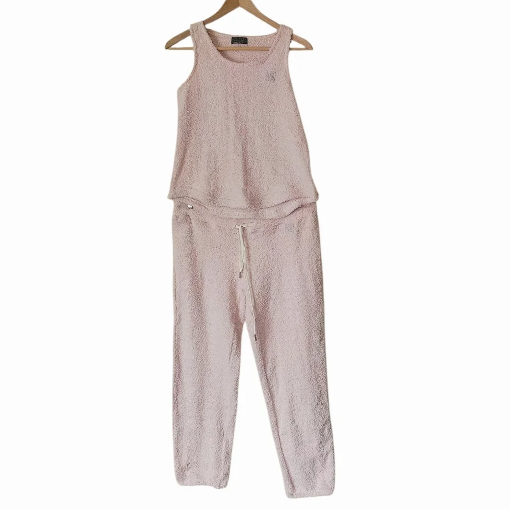 Laundry By Shelli Segal Cozycore Light Pink Lounge‎ Set Sz S Coquette Feminine
